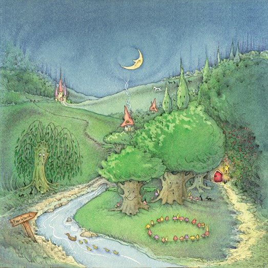 Greetings Cards » The Way to Faerieland - Moongazer Cards